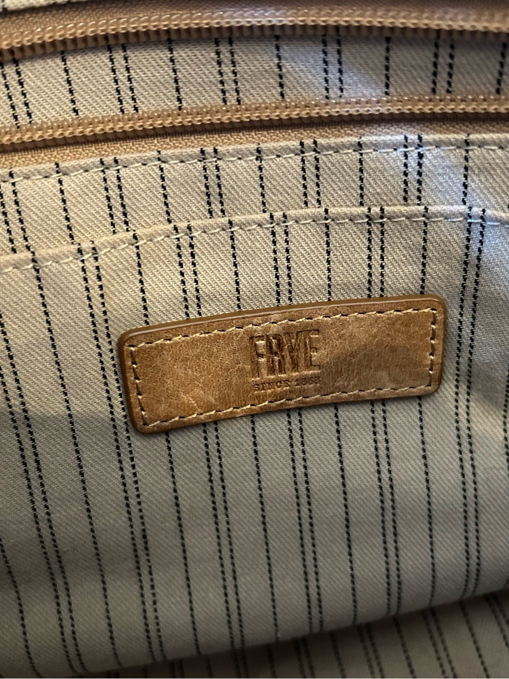 Frye Leather Melissa Shopper Tote Bag - Picture 8 of 9